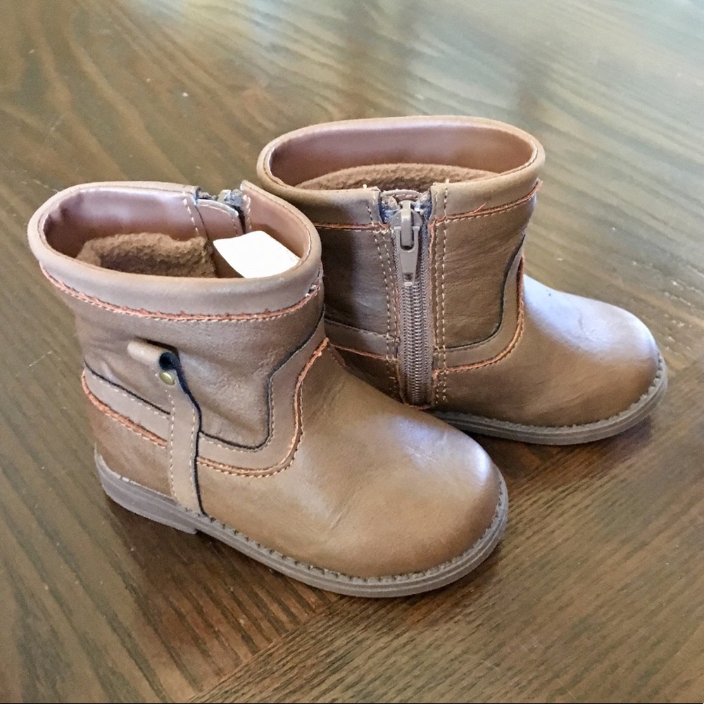 L’Amour Toddler Sz 5 Brown Rider Boots Boys/Girls